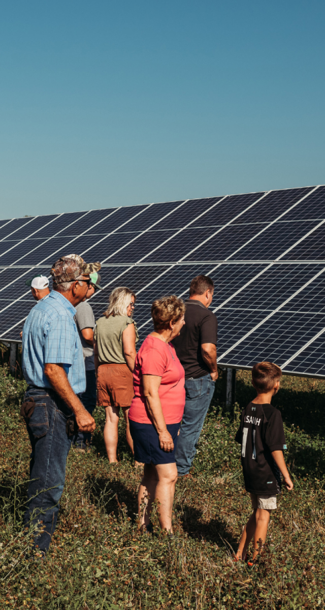 Community Solar Field